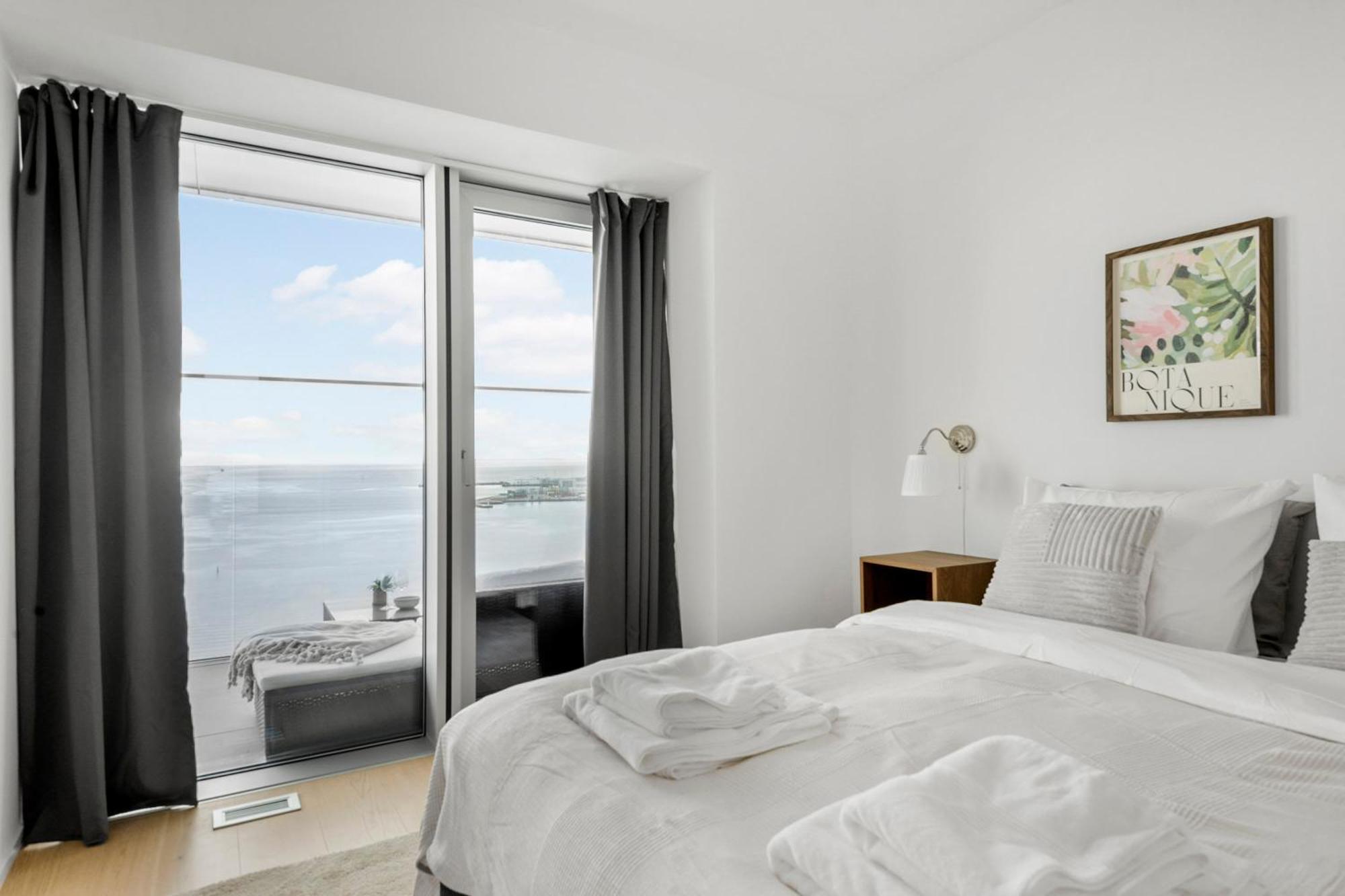 Апартаменти Endless Ocean Views With Private Balcony Орхус Екстер'єр фото