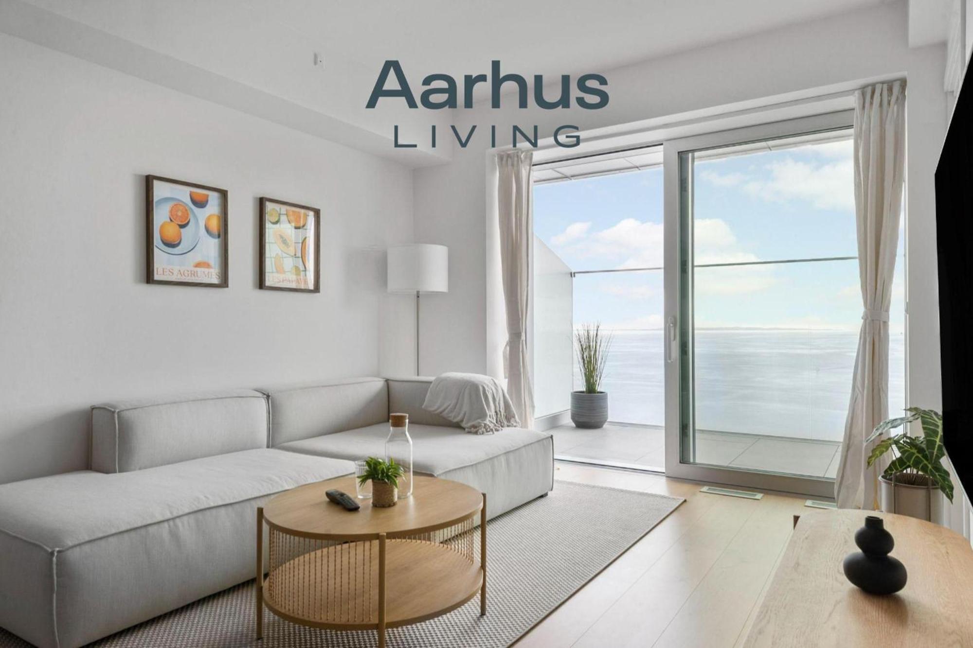 Апартаменти Endless Ocean Views With Private Balcony Орхус Екстер'єр фото